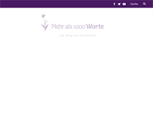 Tablet Screenshot of blog.euroflorist.de